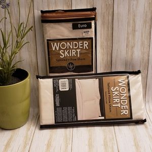 2 Levinsohn Wonder Skirt Tailored Pillow Sham-EURO